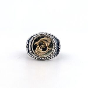 Anello - segno zodiacale Pesci "Pisces"
