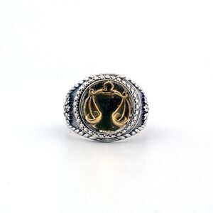 Anello - segno zodiacale Bilancia "Libra"